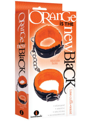 The 9's Orange is the New Black Wrist Love Cuffs