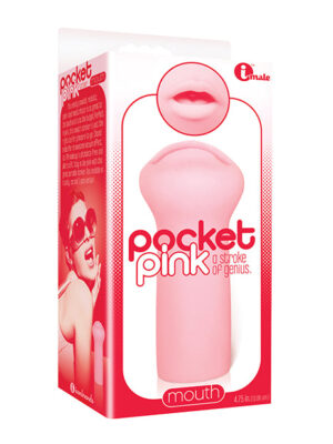 The 9's Pocket Pink Mini Mouth Masturbator