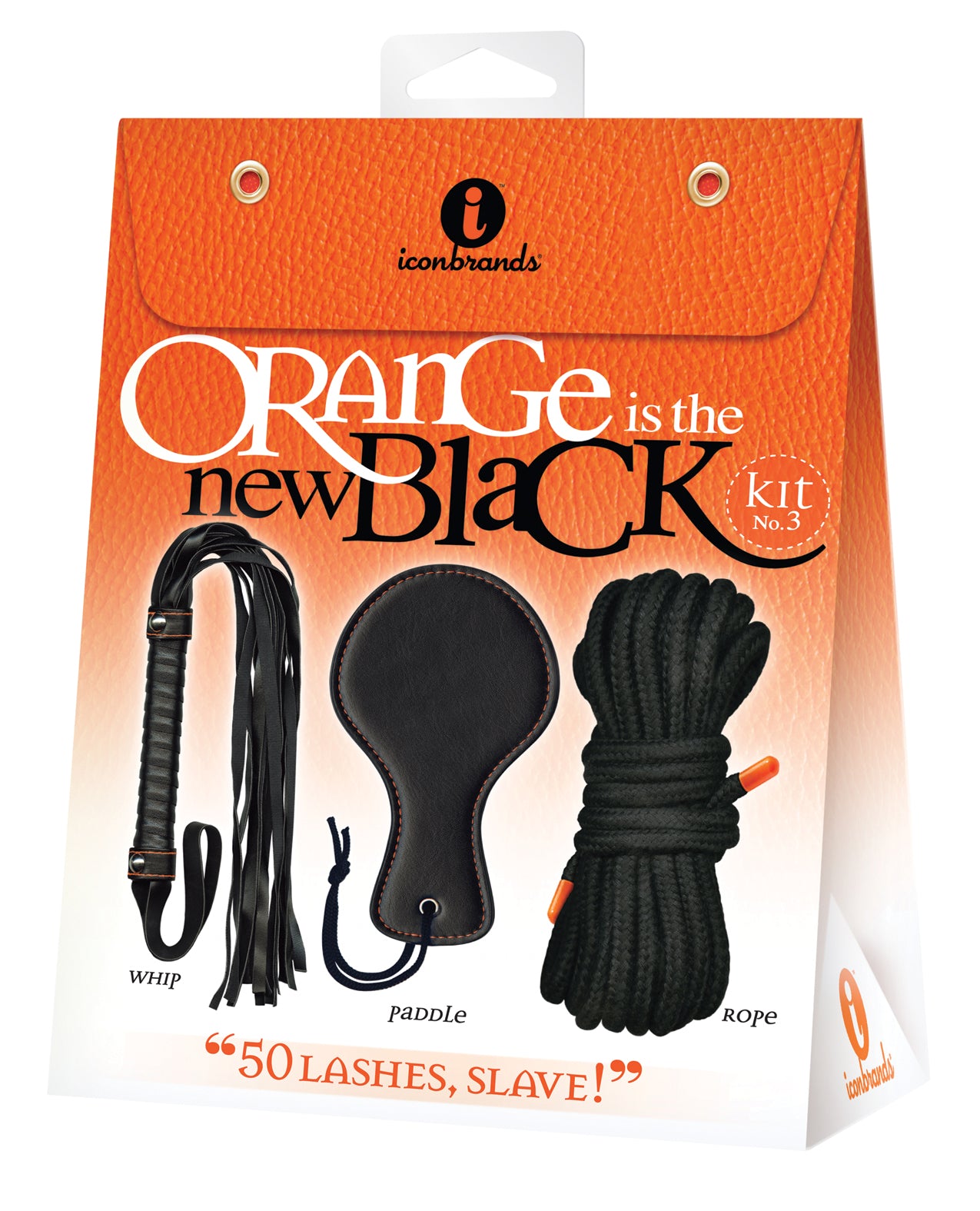 The 9’s Orange is the New Black Kit #3 – 50 Lashes Slave