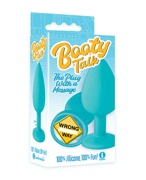 The 9’s Booty Calls Wrong Way Plug – Blue