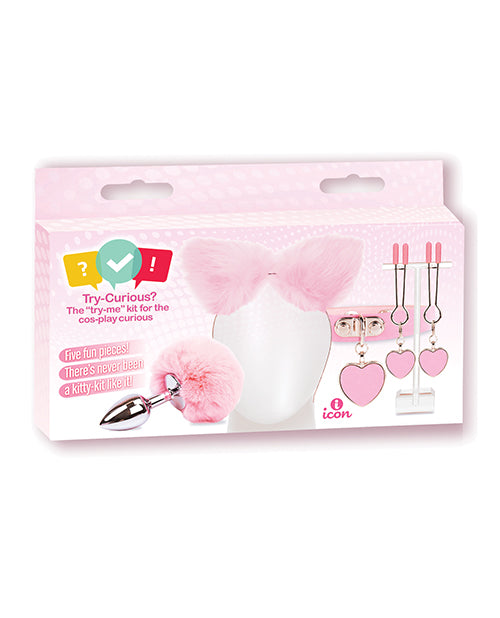 Try-Curious Kitty Set – Pink
