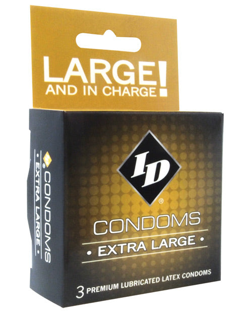 ID Extra Large Condoms – Box of 3