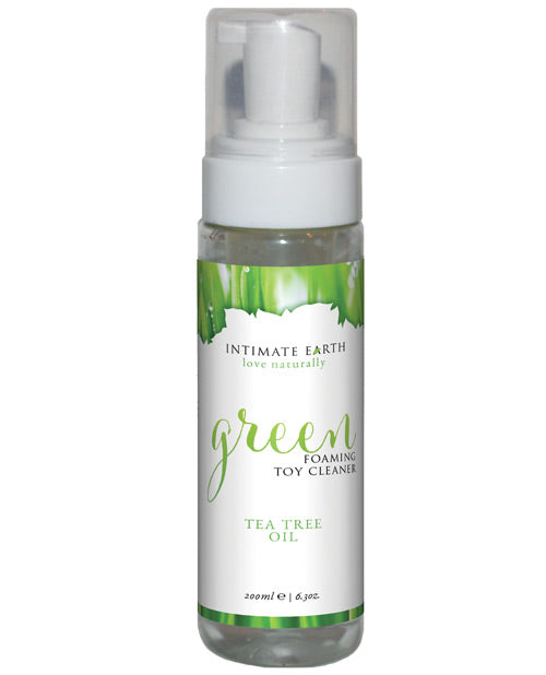 Intimate Earth Foaming Toy Cleaner – 200 ml Green Tea Tree Oil
