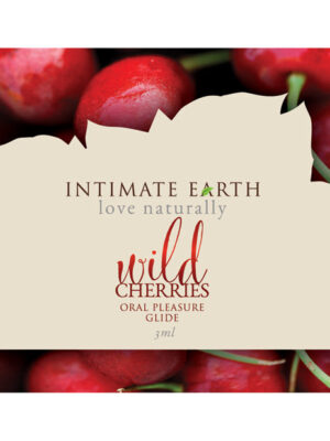 Intimate Earth Lubricant Foil - 3 ml Wild Cherries