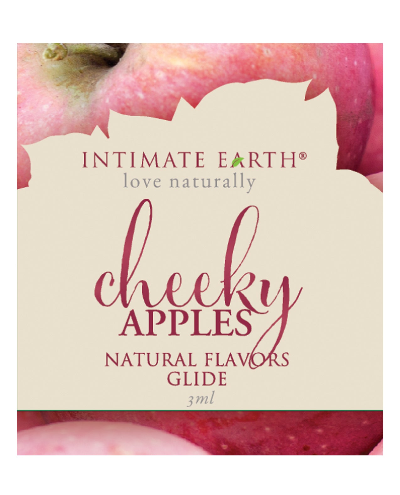 Intimate Earth Oil Foil – 3 ml Cheeky Apples