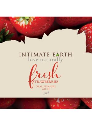 Intimate Earth Lubricant Foil - 3 ml Fresh Strawberries