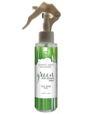 Intimate Earth Toy Cleaner Spray - 4.2 oz Green Tea Tree Oil
