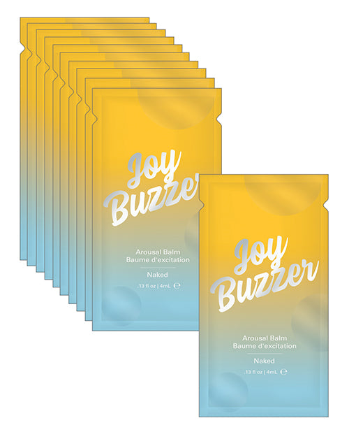 Joy Buzzer Naked Foil – 4 ml Pack of 24