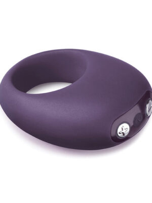 Je Joue Mio Cock Ring w/Five Vibrations - Purple