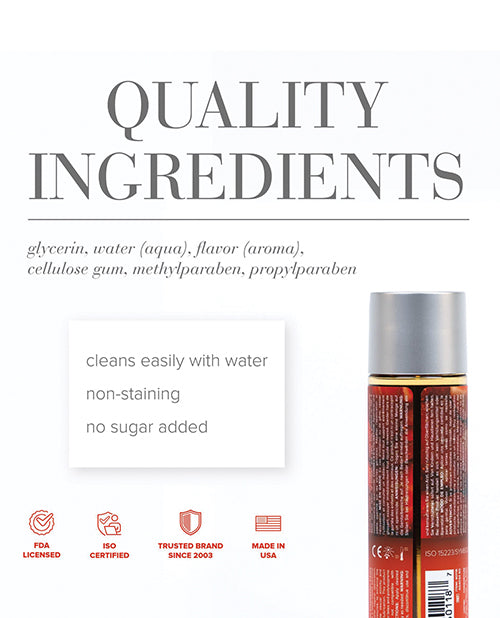 JO H2O - Strawberry Lubricant 4 oz - Image 3