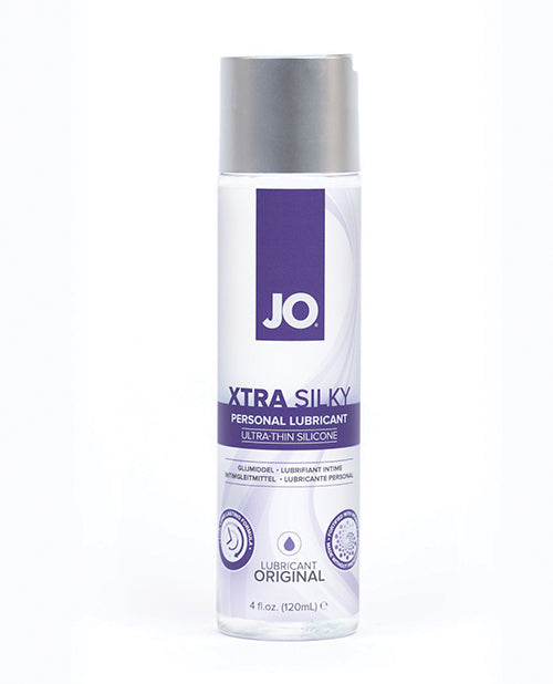 JO Xtra Silky Thin Silicone – Original Lubricant 4 oz