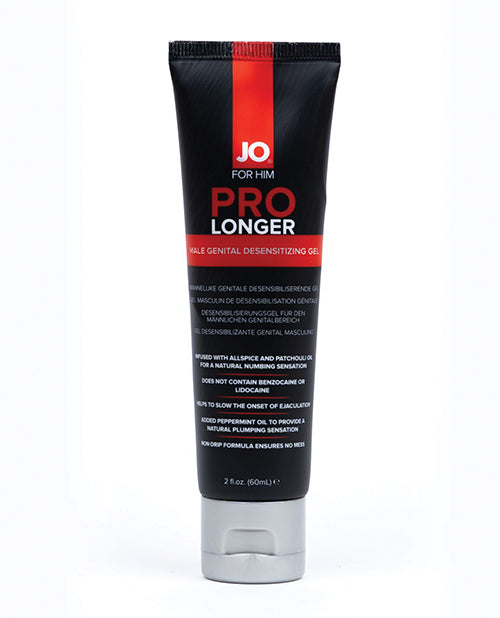 JO Prolonger Gel – Benzocaine Free Desensitizer 2 oz