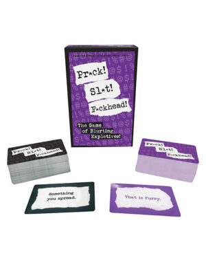 Pr*ck! Sl*t! F*ckhead! - The Game of Blurting Expletives
