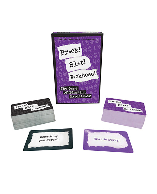 Pr*ck! Sl*t! F*ckhead! – The Game of Blurting Expletives