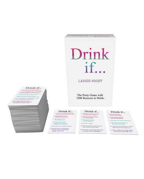 Drink If… Ladies Night Card Game