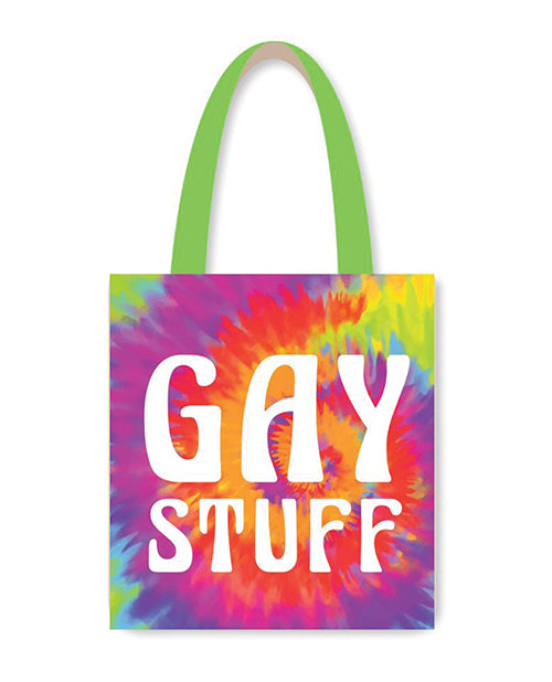 Gay Stuff Reusable Tote – Multi Color