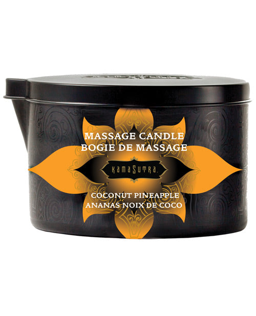 Kama Sutra Ignite Massage Soy Candle – Coconut Pineapple