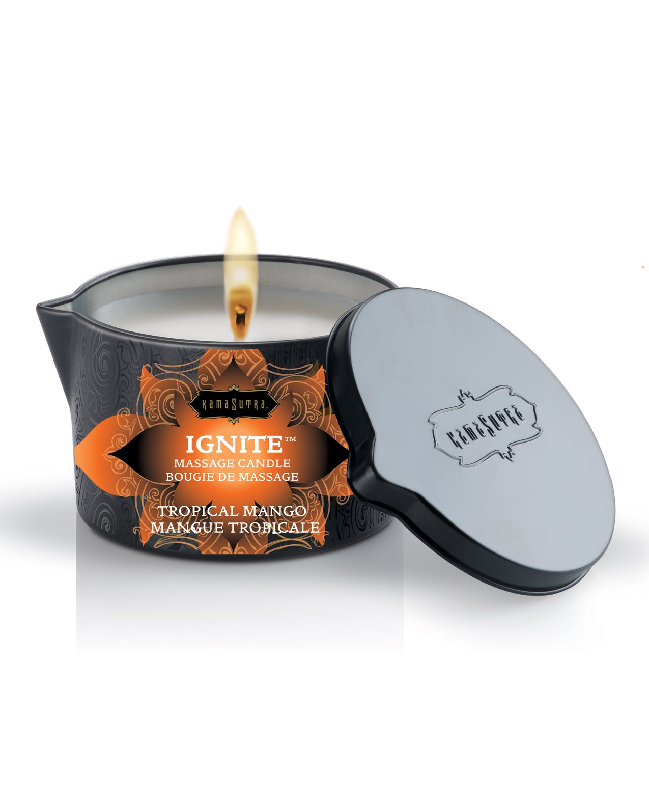 Kama Sutra Ignite Massage Soy Candle – Tropical Mango