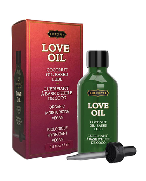 Kama Sutra Love Oil Coconut Oil-Based Lube – Mini