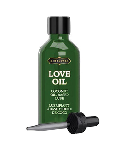 Kama Sutra Love Oil Coconut Oil-Based Lube - Mini - Image 3