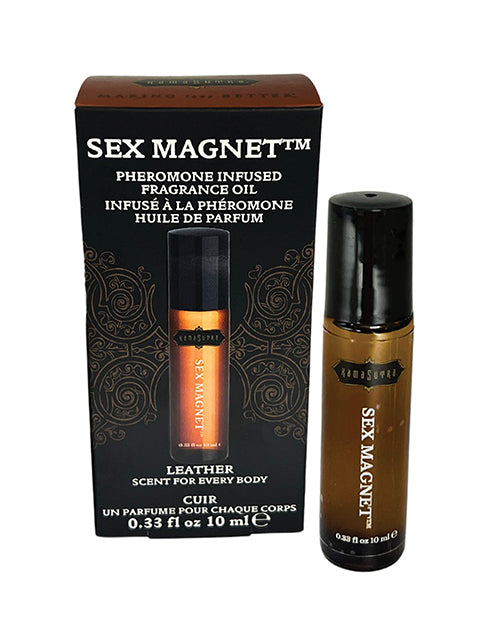 Kama Sutra Sex Magnet Pheromone Roll On Oil – Leather