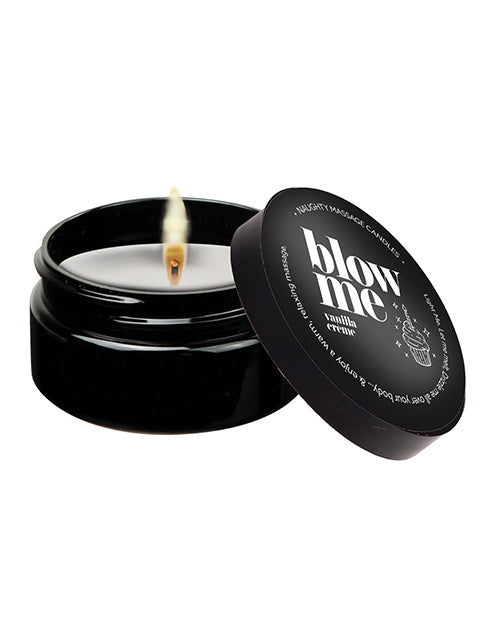 Kama Sutra Mini Massage Candle – 2 oz Blow Me