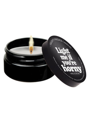 Kama Sutra Mini Massage Candle - 2 oz Light Me if You're Horny