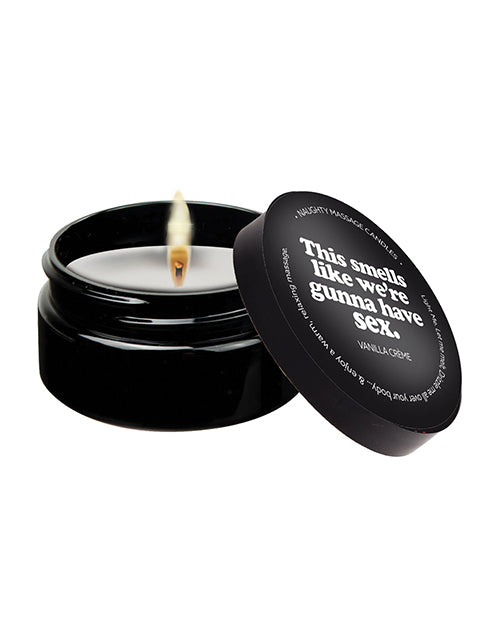 Kama Sutra Mini Massage Candle – 2 oz This Smells Like We’re Gunna Have Sex