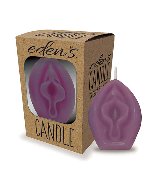 Eden’s Vagina Candle – Purple – Vanilla