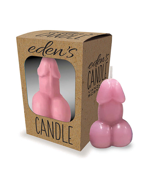 Eden’s Penis Candle – Rose – Vanilla