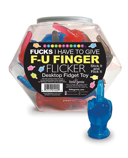 Fucks I Have To Give Finger Flicker Fidget Toy – Fishbowl of 24