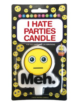 I Hate Parties Candle - Meh