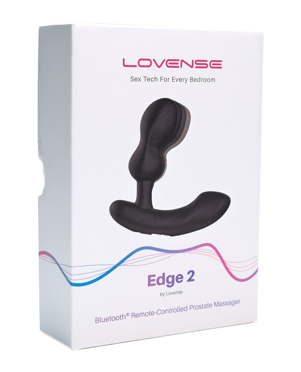 Lovense Edge 2 Flexible Prostate Massager – Black