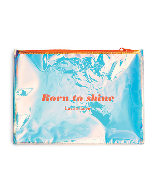 Love to Love Born to Shine Pouch – Vivid Orange