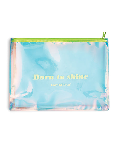 Love to Love Born to Shine Pouch – Acid Yellow