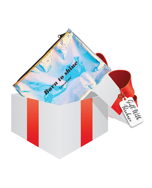 Love to Love Born to Shine Pouch – Black Onyx GWP