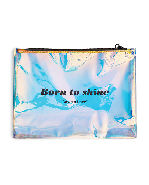 Love to Love Born to Shine Pouch – Black Onyx