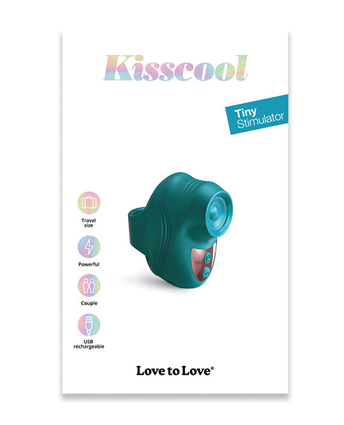 Love to Love Kisscool Tapping Finger Vibe - Teal Me - Image 6