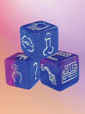 Love to Love Let's Dice w/Door Hanger - Blue