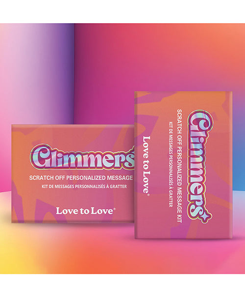 Love to Love Glimmers Personalized Scratch Off – Multi Color