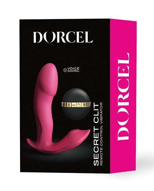 Dorcel Secret Clit Dual Stim Heating and Voice Control - Pink - Image 9