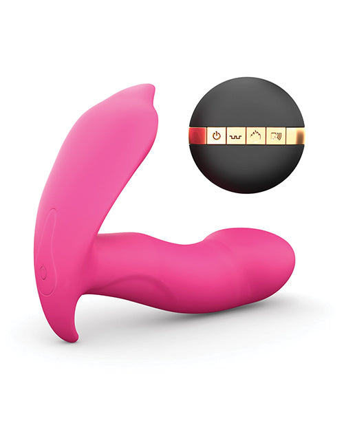 Dorcel Secret Clit Dual Stim Heating and Voice Control - Pink - Image 5