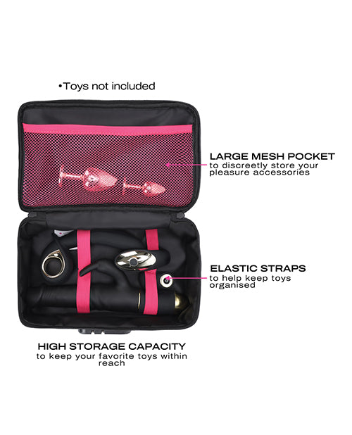 Dorcel Lockable Discreet Box - Black - Image 2