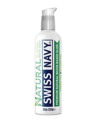 Swiss Navy Premium Natural Lubricant - 8oz/237ml