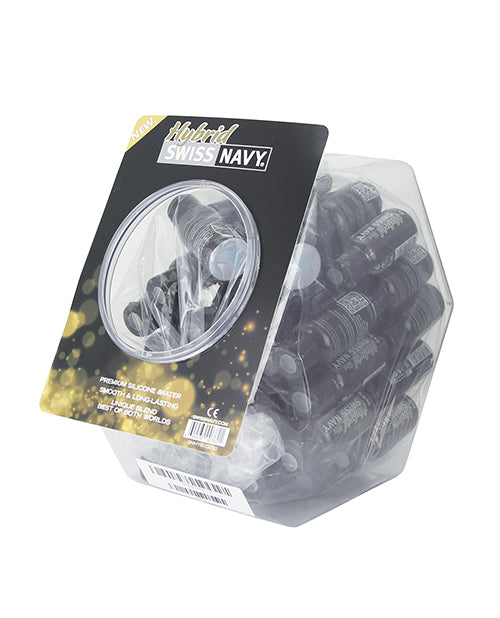 Swiss Navy Premium Hybrid Lubricant – 1 oz Bottle Bowl of 50