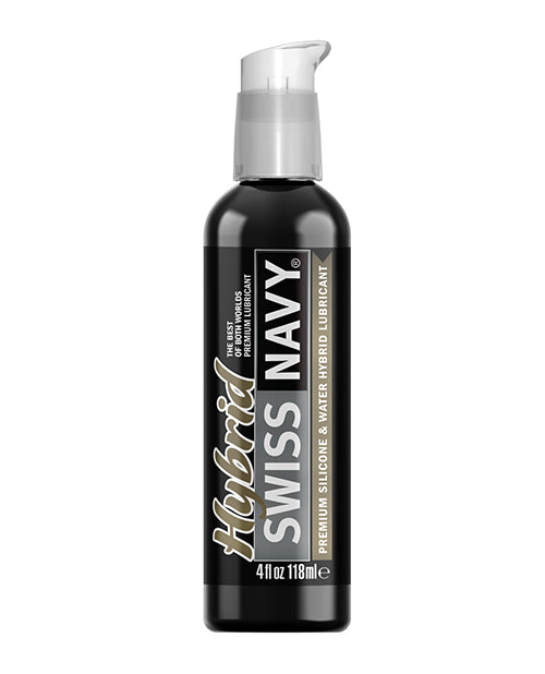 Swiss Navy Premium Hybrid Lubricant – 4 oz Bottle