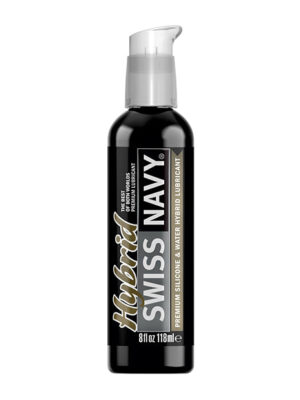 Swiss Navy Premium Hybrid Lubricant - 8 oz Bottle
