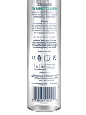 Swiss Navy Toy & Body Foaming Cleaner - 7 oz