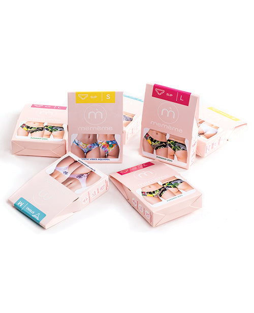 Mememe Denim Booty Jeans Light Printed Slip XL - Image 3