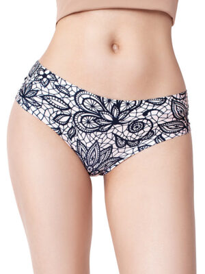 Mememe Lace Total Printed Slip XL